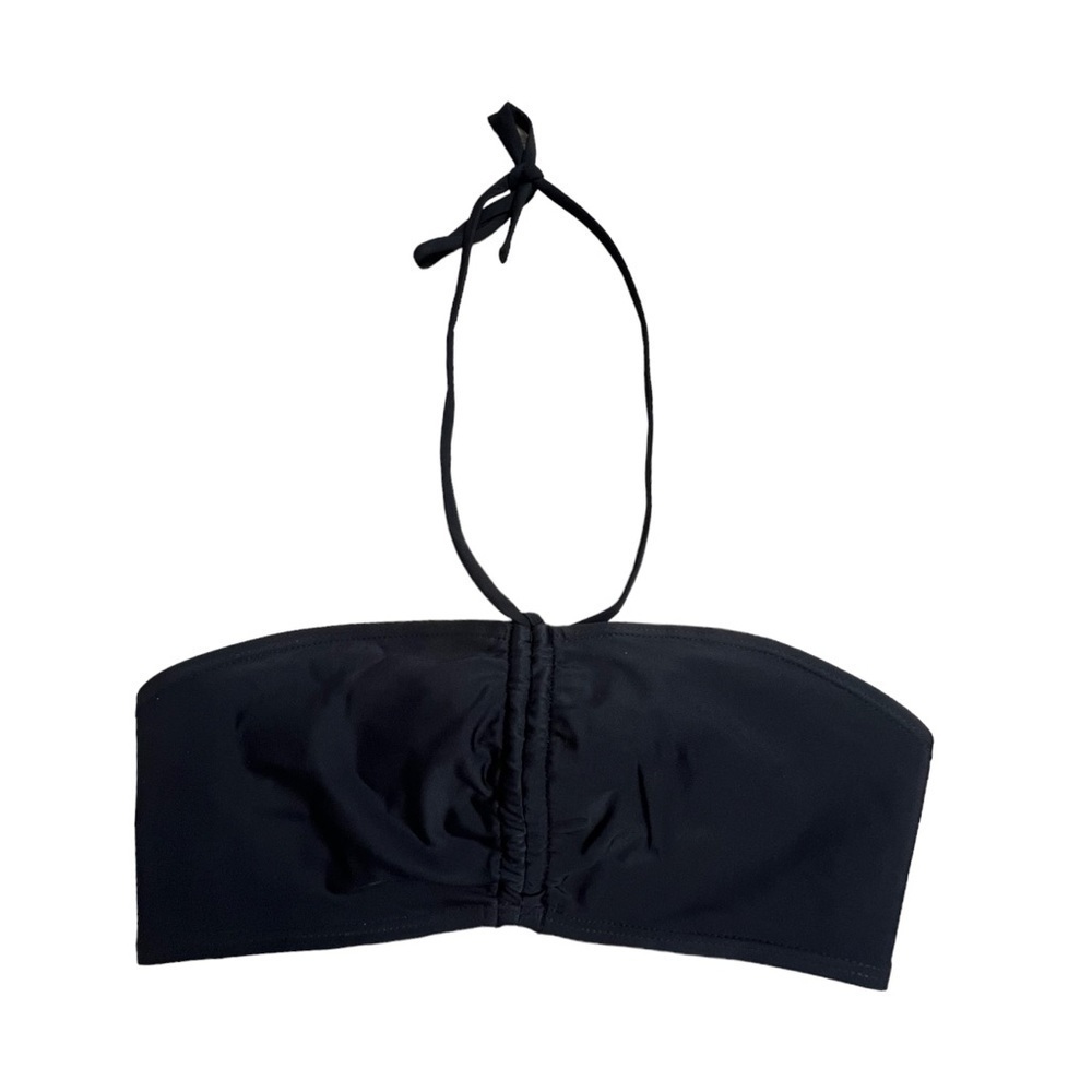 NWOT Daughters of Summer Black Adjustable Bikini Top - Size XS